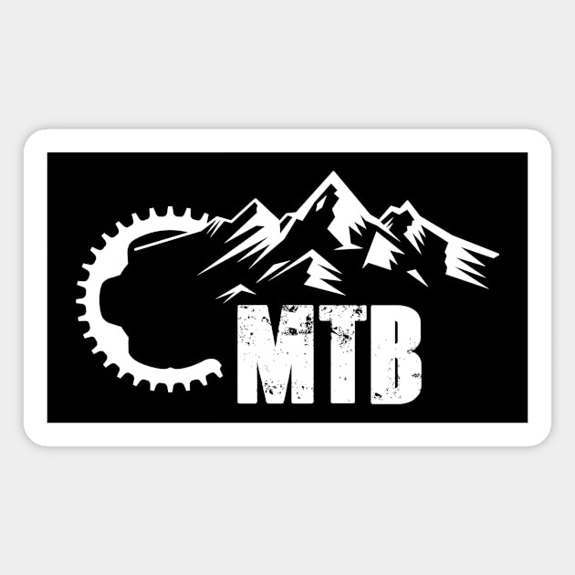 MTB Mountains Magnet by ChrisWilson